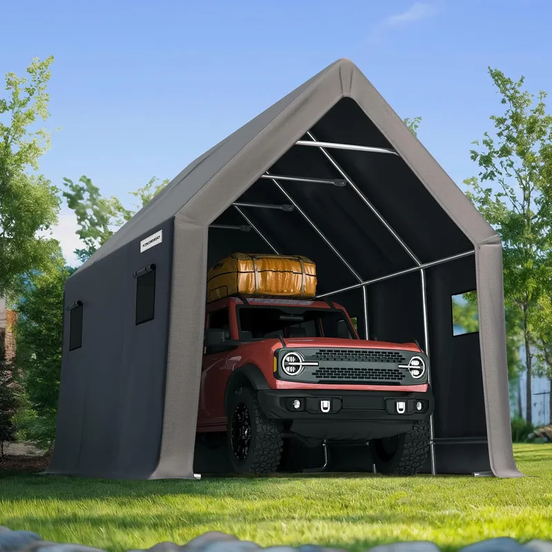 KING BIRD Heavy Duty 10X15FT RV Carport